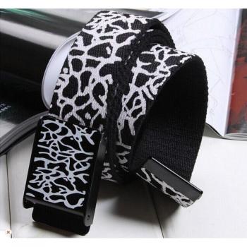 Leisure Lovers Canvas Belt