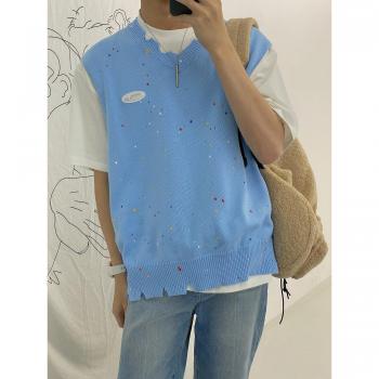 Chaleco de Punto Talla Grande