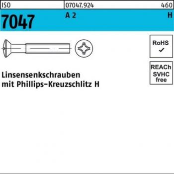 Nobrand Senkschraube M4 x 12mm A2 mit Kreuzschlitz
