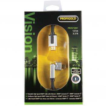 High Speed HDMI Kabel mit Ethernet HDMI Anschluss