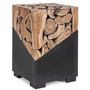 Mesa de centro de madera cuadrada Grenada