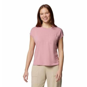 Columbia Boundless Trek Damen T-Shirt Rosa M