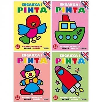 Enganxa i pinta primeres paraules català
