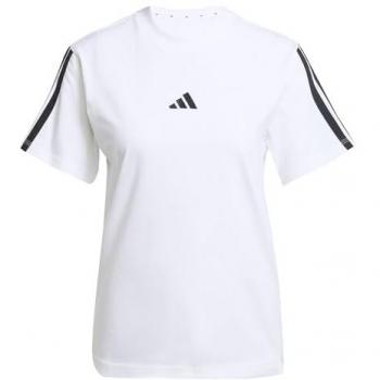 T-shirt blanc adidas Essentials 3-Stripes Femme