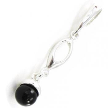 Jeet Black Goddess Lily I8898 Argento Placcato Rodio