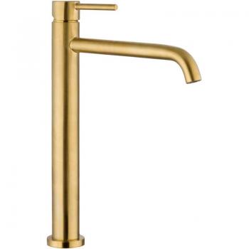 Grifo de Lavabo SIRIO Caño Alto Acabado Oro
