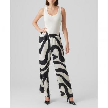 Pantalon d'ensemble à imprimé abstrait Vero Moda