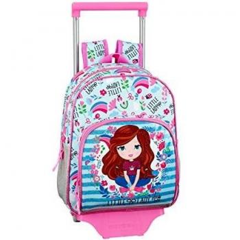 Mochila con Carro Safta 'Little Lady' Rosa y Celeste