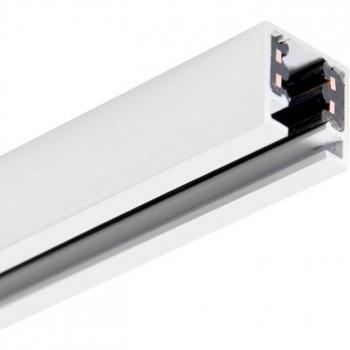 Weiße 2-Phasen Stromschiene Volare, 295 cm