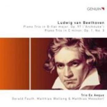 Trios pour piano de Beethoven : Op. 97 (Archeduke) & Op. 1, No. 3