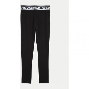 Leggings de Moda Negra Karl Lagerfeld Kids