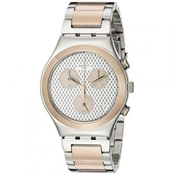 Donna Orologio Cronografo Swatch Acciaio Inox YCS581G