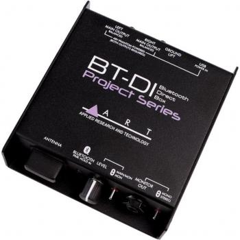 ART Audio ART BT-DI Bluetooth Direct Box (Passiv, 1 Stk.), Monitor Lautsprecher, Schwarz