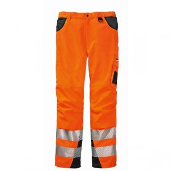 4PROTECT® Warnschutz-Bundhose TENNESSEE leuchtorange/grau