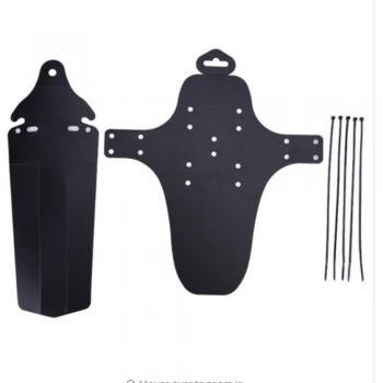 Black Bike Mudguard