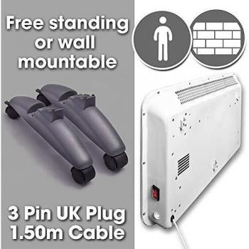 HomeGuard 7‑Day Timer Electric Radiator