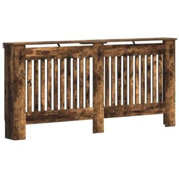Radiator Shield – Smoked Oak, 172 × 19 × 81.5 cm (Engineered Wood) – VidaXL