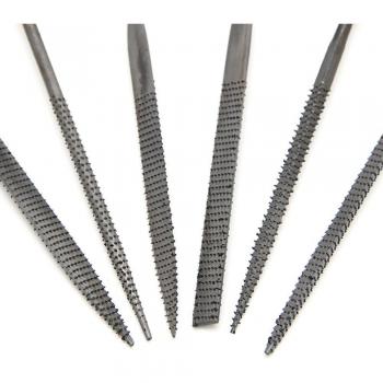 6Pcs 140mm Hand Woodworking Needle Files