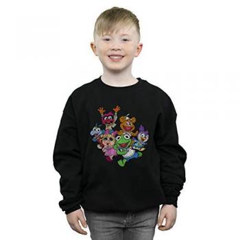 Felpa Nera Muppet Babies per Bambini