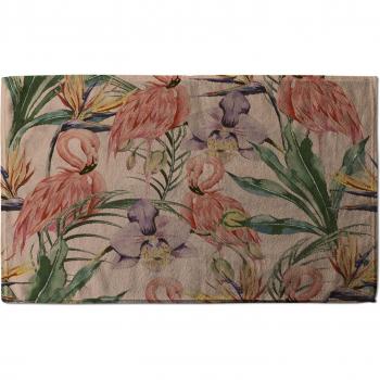 Benjamin Tate Tropical Flamingo Kitchen Towel (Pink)