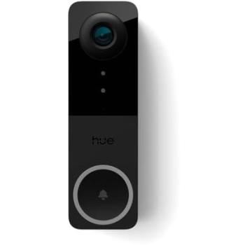 Sonnette Vidéo Intelligente Philips Hue Noir