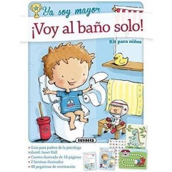 ¡voy al baño solo!