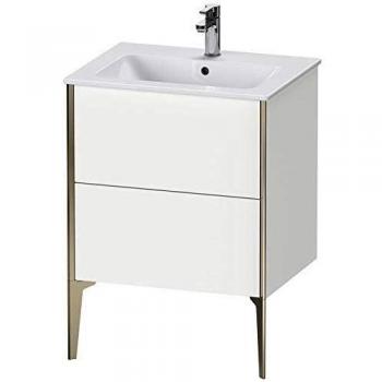 Duravit XViu Waschtisch-Unterschrank 2 Auszüge, schwarz matt