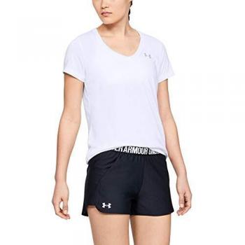 Under Armour Women's Short Sleeve T-Shirt White/Silver XS