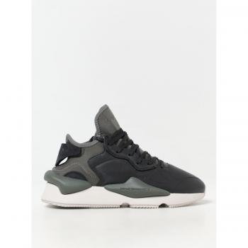 Sneakers Y-3 Kaiwa Nero in nappa e mesh Taglia 6