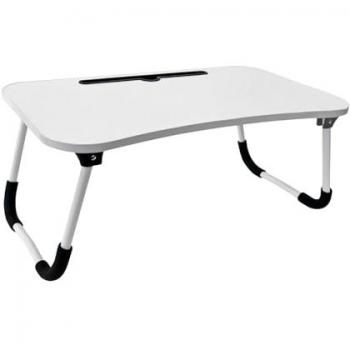 Travel‑Ready Wooden Laptop Desk Stand