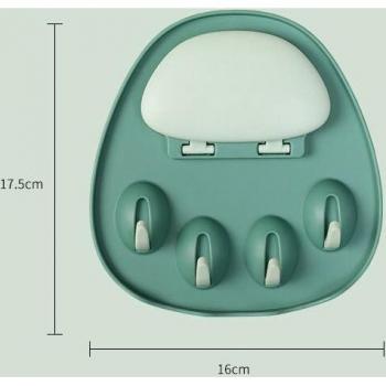 Organizador de pared para tenedores y espátulas
