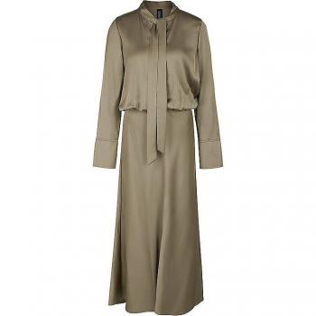 Marc Cain Maxikleid für Damen, Oliv, Größe 44