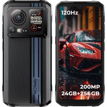 Cyber 15 HOTWAV Ultra: 24 GB/256 GB, 6280 mAh, 33 