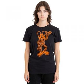 Disney Skeleton Mouse T-Shirt – Black – Women’s XL