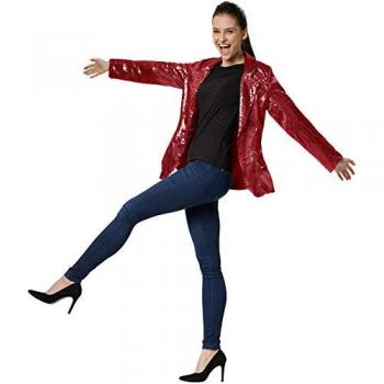 Damen Glitzer Jackett mit Pailletten
