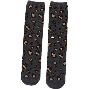 Chaussettes Genou École Léopard pour Filles