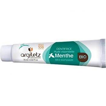 Argiletex dentifrice Menthe Bio 75mL
