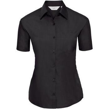 Camicia Popeline Russell 935F Nera