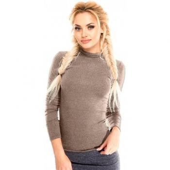 Demi‑Season ISSA Plus Soft Angora Golf Shirt – 3XL, Brown