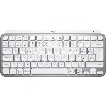 Teclado Logitech MX Keys Mini Bluetooth Gris Claro
