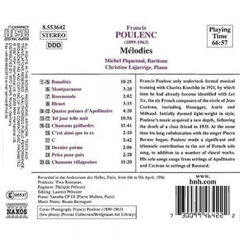 Poulenc: Versos Musicales