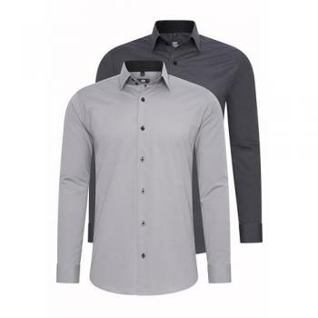 Rusty Neal Casual Langarmhemd, Herren, 4XL