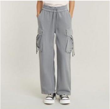 Damen‑Size‑XS Hellgrau G‑Star Raw Loose‑Fit Cargosweatpants