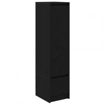 Engineered Wood Highboard in Black Oak, 29.5x34x119.5 cm (vidaXL)