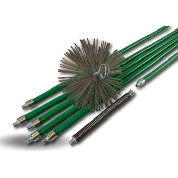 Kit Ramonage Acier 6 Cannes Creuses Ø 18mm 8m Conduits Non Gainés