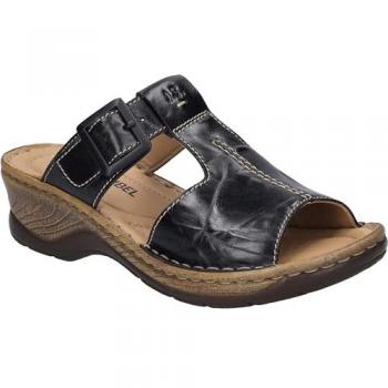 Sabots en cuir Josef Seibel Catalonia 87 Noir
