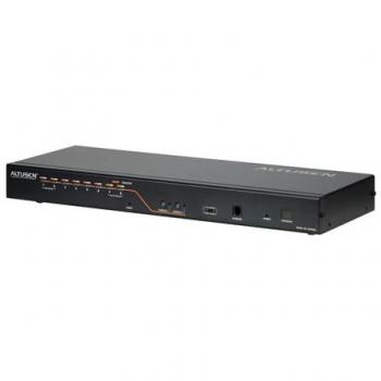 8-Port CAT5 High Density KVM Switch with Remote Access