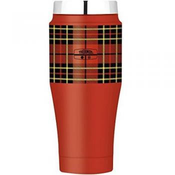 Thermos Plaid Traveler 470 ml – Red Edition