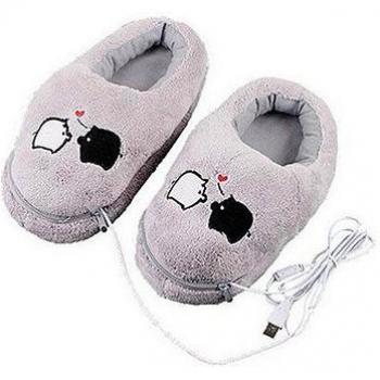 Chauffe-pieds mignons en peluche pour enfants