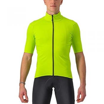 Maglia Castelli Perfetto RoS 2 Wind Giallo Fluo